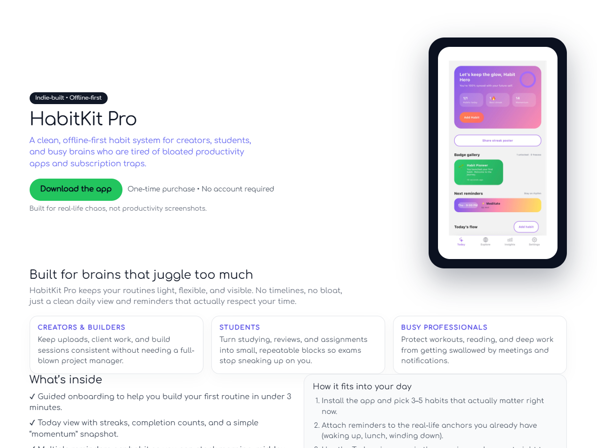 Why Simple Habits Beat Big Goals Every Time